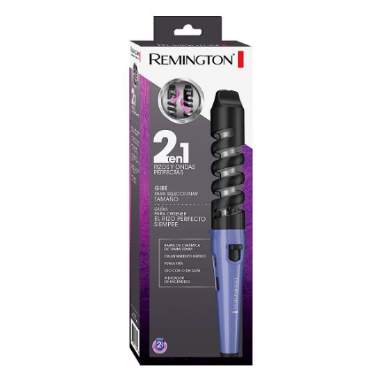 Imagen de CI63N1 Ondulador Para Cabello Remington Guia en Espiral 2 en 1