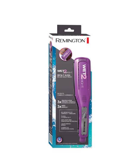 Imagen de S8001P Plancha Para Cabello Remington Tecnologia Seco y Humedo