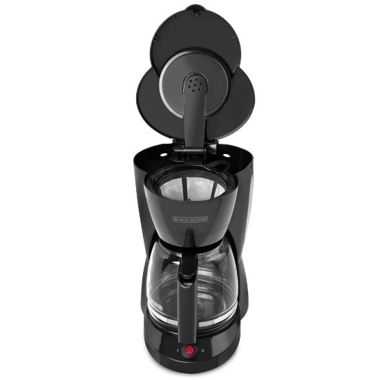 Imagen de CM0941B Cafetera ByD 12 tazas Jarra de Vidrio Duralife color Negro