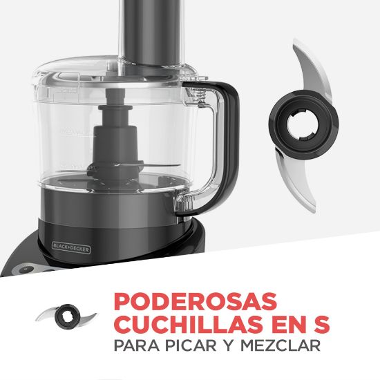 Imagen de FP4200B-LA Procesador de Alimentos ByD Capacidad de 8 Tazas